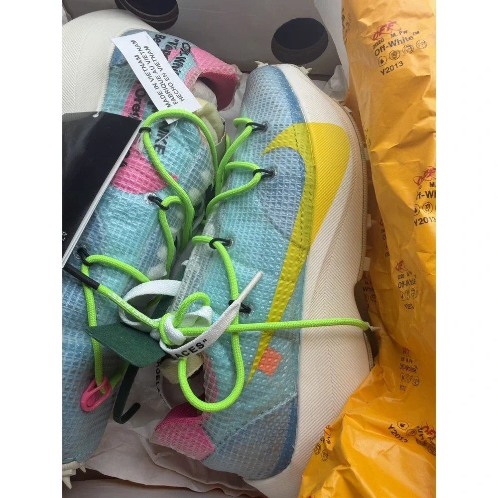 Size 9.5W | 8 Men's - Off-White x Nike Vapor Street Polarized Blue CD8178 400